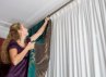 Как правильно повесить шторы на потолочный карниз