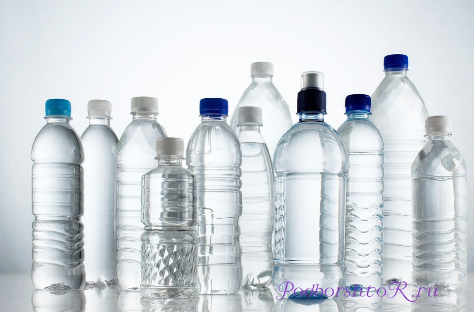 Пластиковые бутылки для штор