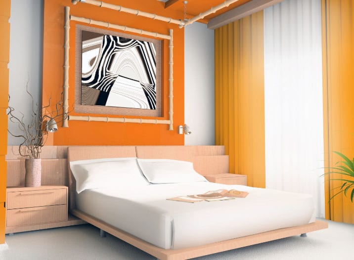 оранжевая комната