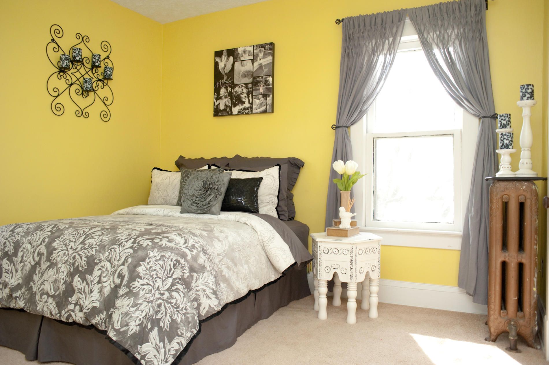 spare-bedroom-decorating-ideas-yellow-colour